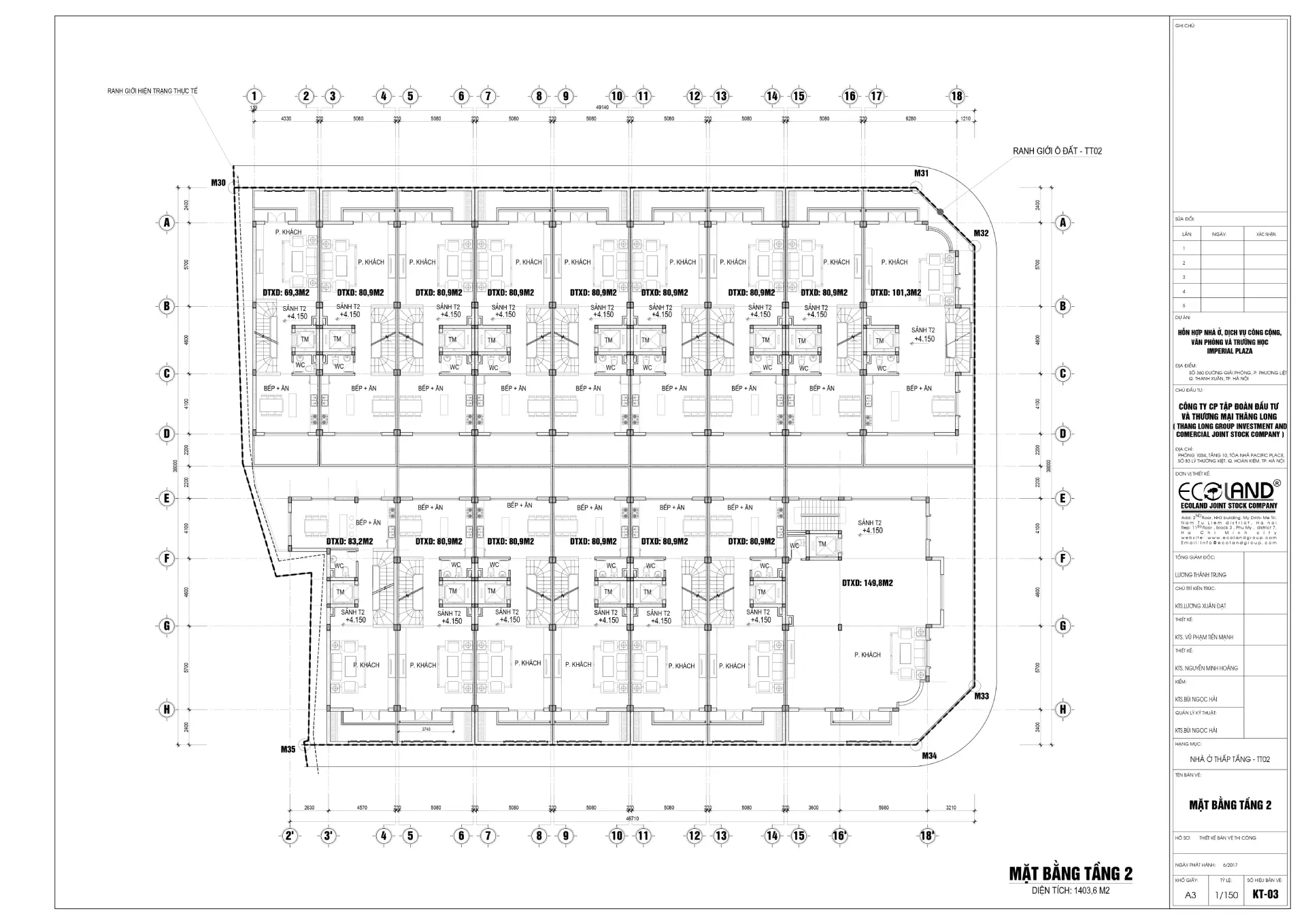 Mat Bang Tang Imperial Plaza Tt02 4