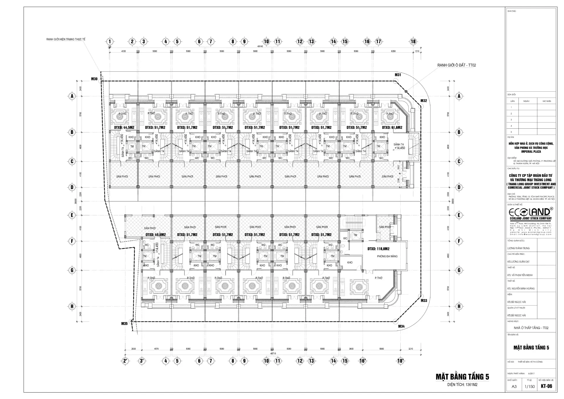 Mat Bang Tang Imperial Plaza Tt02 6