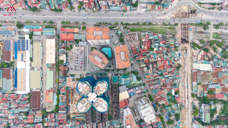 Tiến độ dự án The Queen 360 Giải Phóng